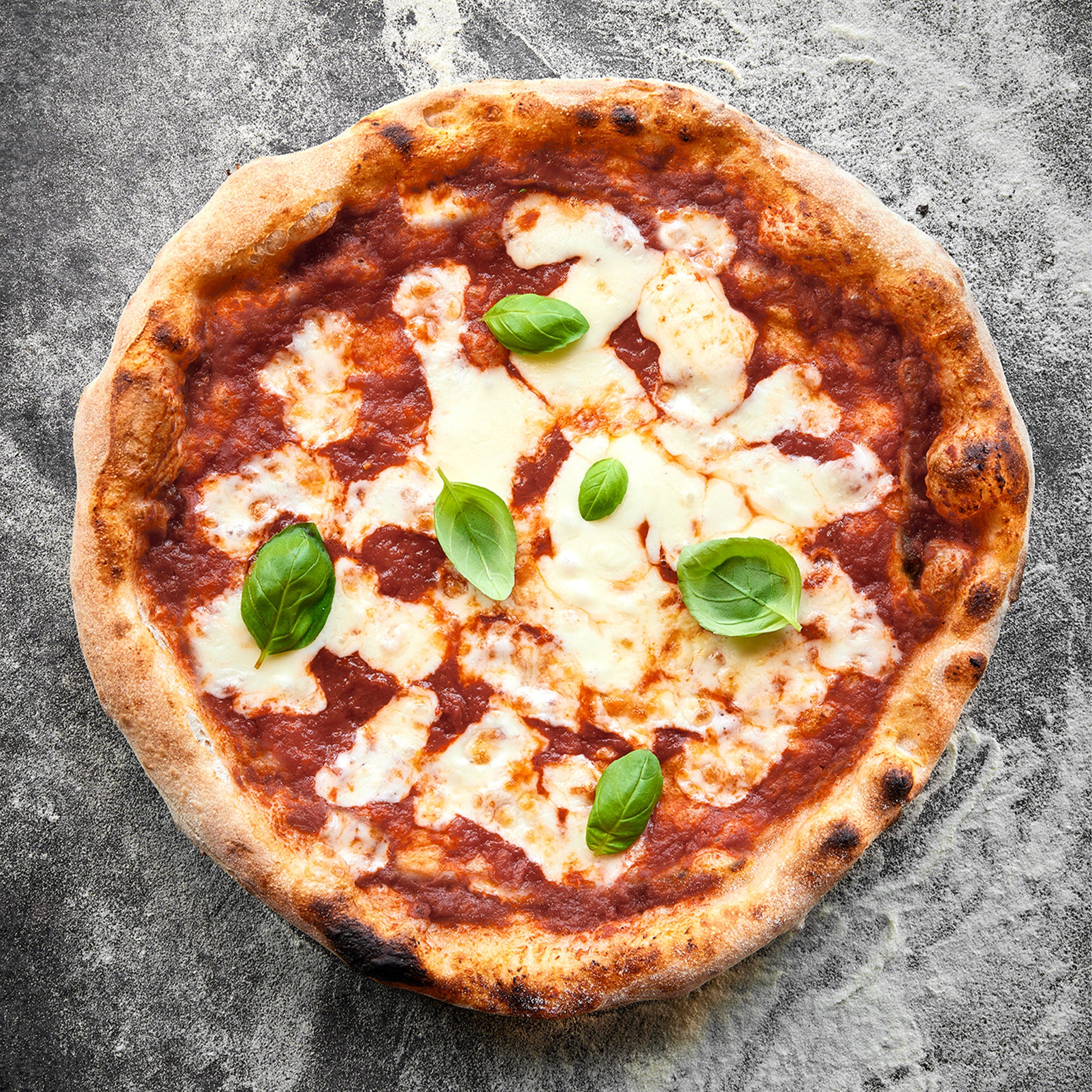 Pizzaboden 5 Stück im Karton verpackt