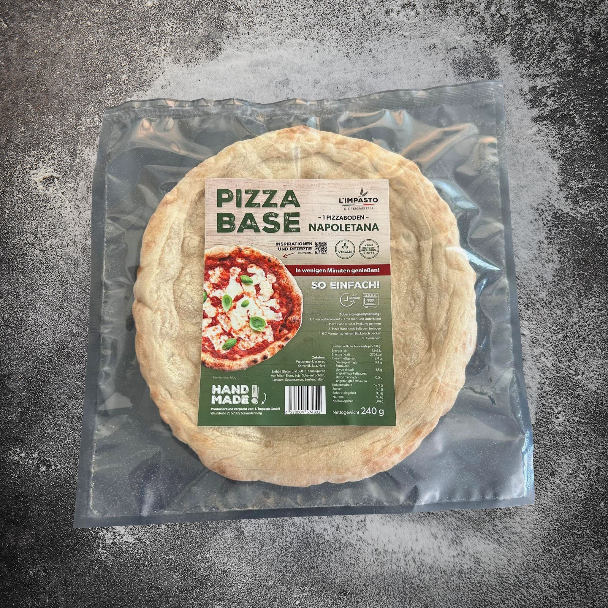 Pizzaboden 5 Stück im Karton verpackt