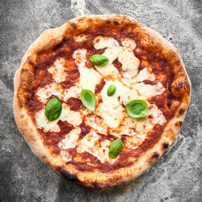 Pizzaboden 3 Stück und Pinsaboden 2 Stück im Karton verpackt